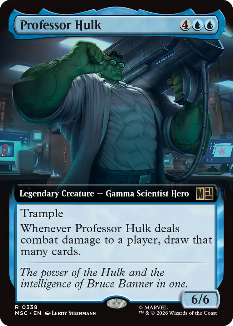 Professor Hulk (Extended Art) [Marvel Super Heroes Commander] | Card Citadel