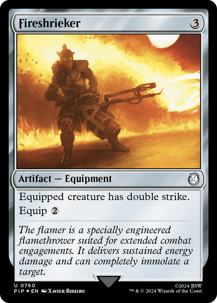 Fireshrieker (Surge Foil) [Fallout] | Card Citadel