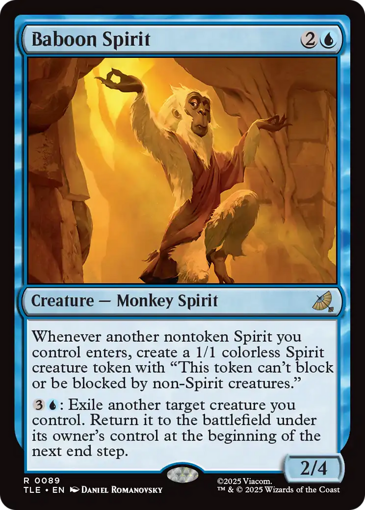 Baboon Spirit [Avatar: The Last Airbender: Eternal-Legal] | Card Citadel