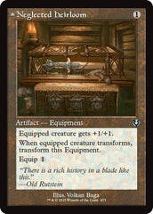 Neglected Heirloom (Retro Frame) [Innistrad Remastered] | Card Citadel