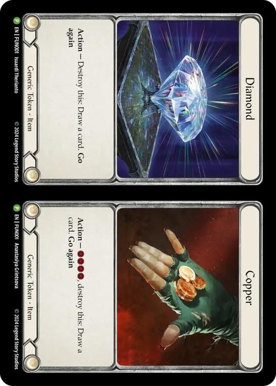 Cracker Bauble // Diamond and Copper [LGS360-FUN001] (Promo) | Card Citadel