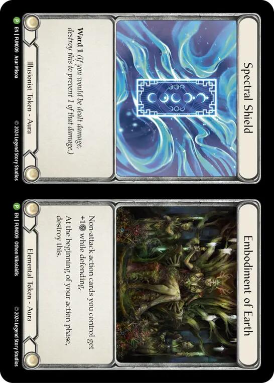 Cracker Bauble // Spectral Shield and Embodiment of Earth [LGS360-FUN009] (Promo) | Card Citadel