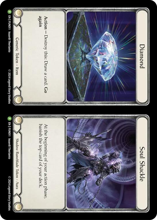 Cracker Bauble // Diamond and Soul Shackle [LGS360-FUN011] (Promo) | Card Citadel