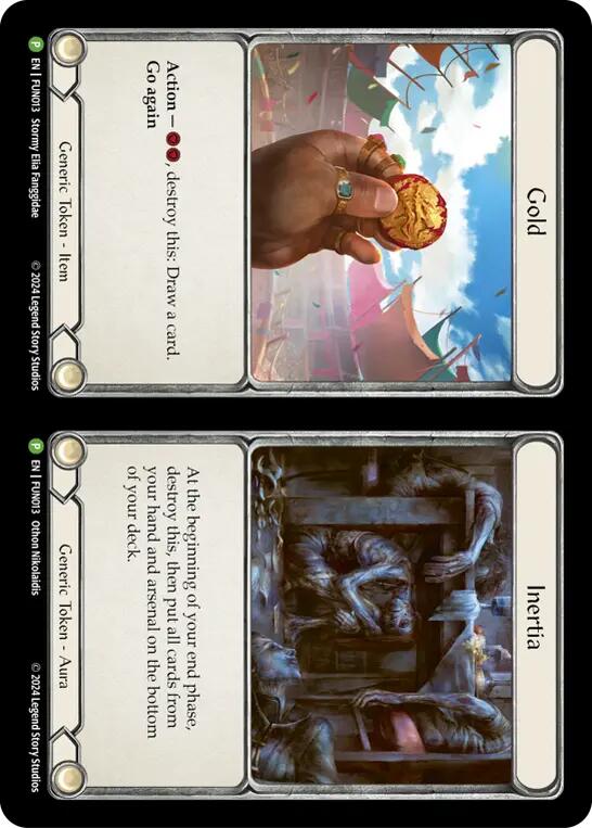 Cracker Bauble // Gold and Inertia [LGS360-FUN013] (Promo) | Card Citadel
