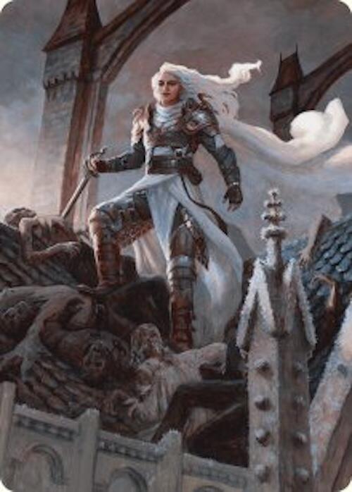 Thalia, Heretic Cathar Art Card [Innistrad Remastered Art Series] | Card Citadel