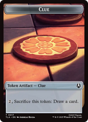 Monk // Clue (0017) Double-Sided Token [Avatar: The Last Airbender Tokens] | Card Citadel