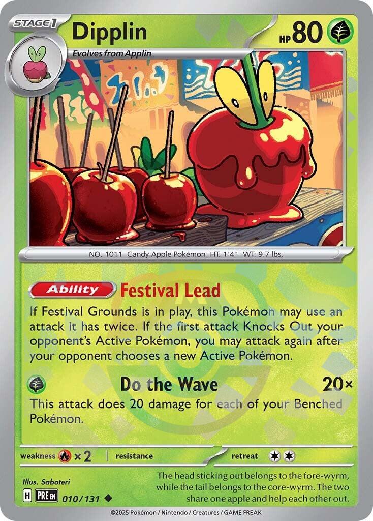 Dipplin (010/131) (Master Ball Pattern) [Scarlet & Violet: Prismatic Evolutions] | Card Citadel