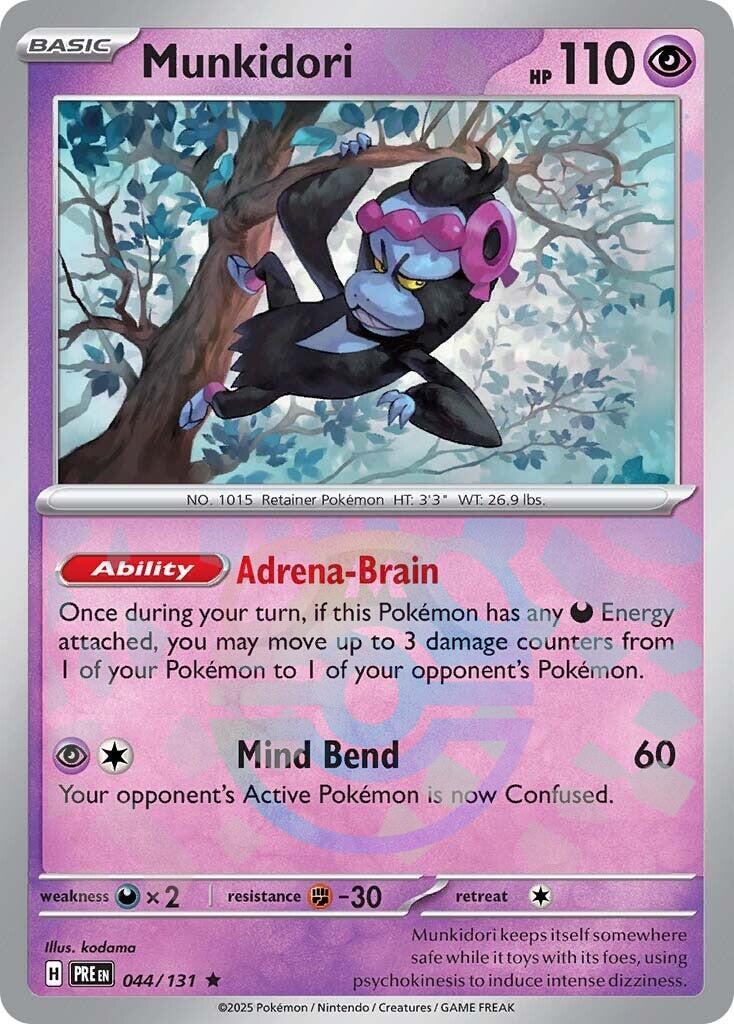 Munkidori (044/131) (Master Ball Pattern) [Scarlet & Violet: Prismatic Evolutions] | Card Citadel