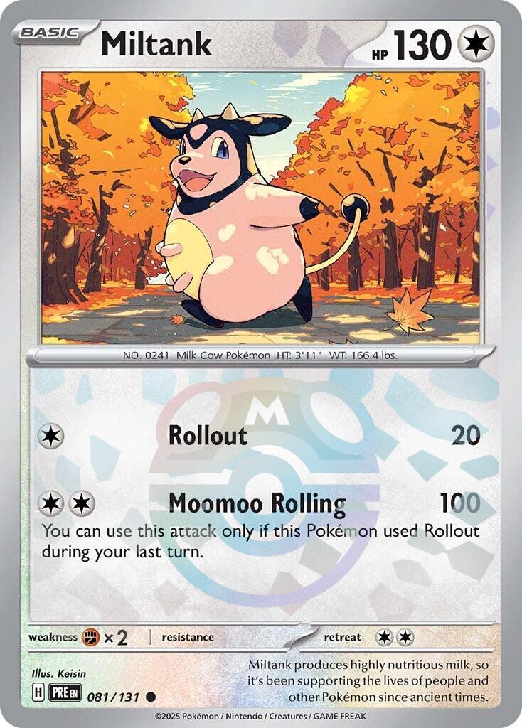 Miltank (081/131) (Master Ball Pattern) [Scarlet & Violet: Prismatic Evolutions] | Card Citadel