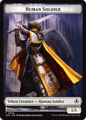 Human Soldier (0003) // Clue Double-Sided Token [Innistrad Remastered Tokens] | Card Citadel