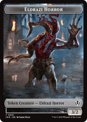 Eldrazi Horror // Human Soldier (0003) Double-Sided Token [Innistrad Remastered Tokens] | Card Citadel