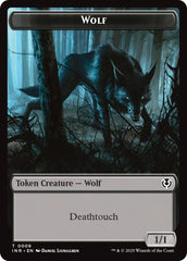 Wolf (0009) // Wolf (0018) Double-Sided Token [Innistrad Remastered Tokens] | Card Citadel