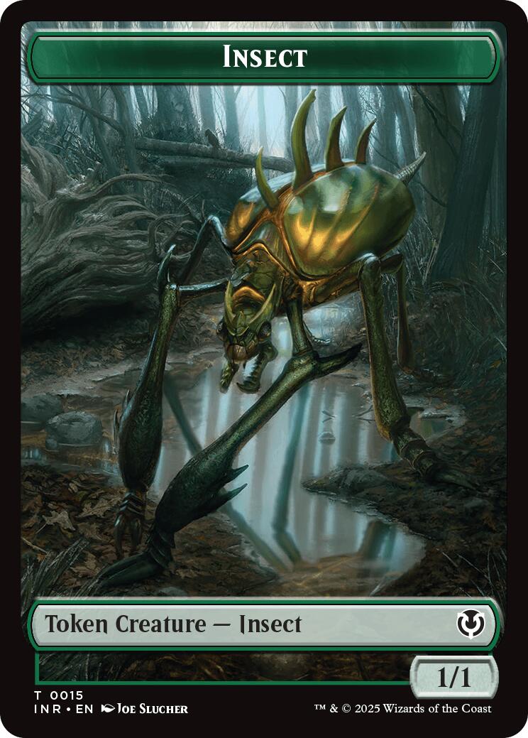 Insect // Spider Double-Sided Token [Innistrad Remastered Tokens] | Card Citadel