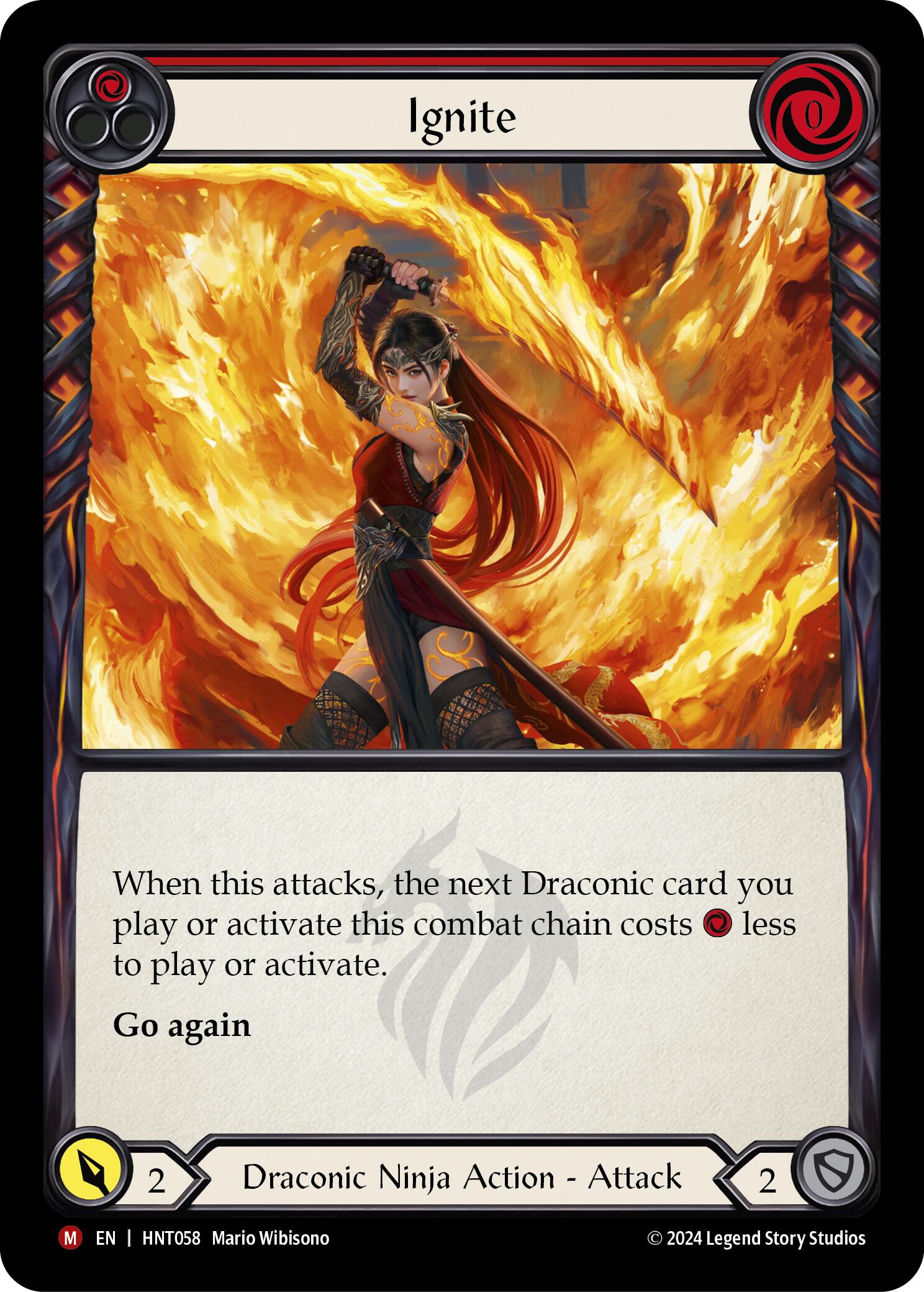 Ignite [HNT058] (The Hunted) | Card Citadel