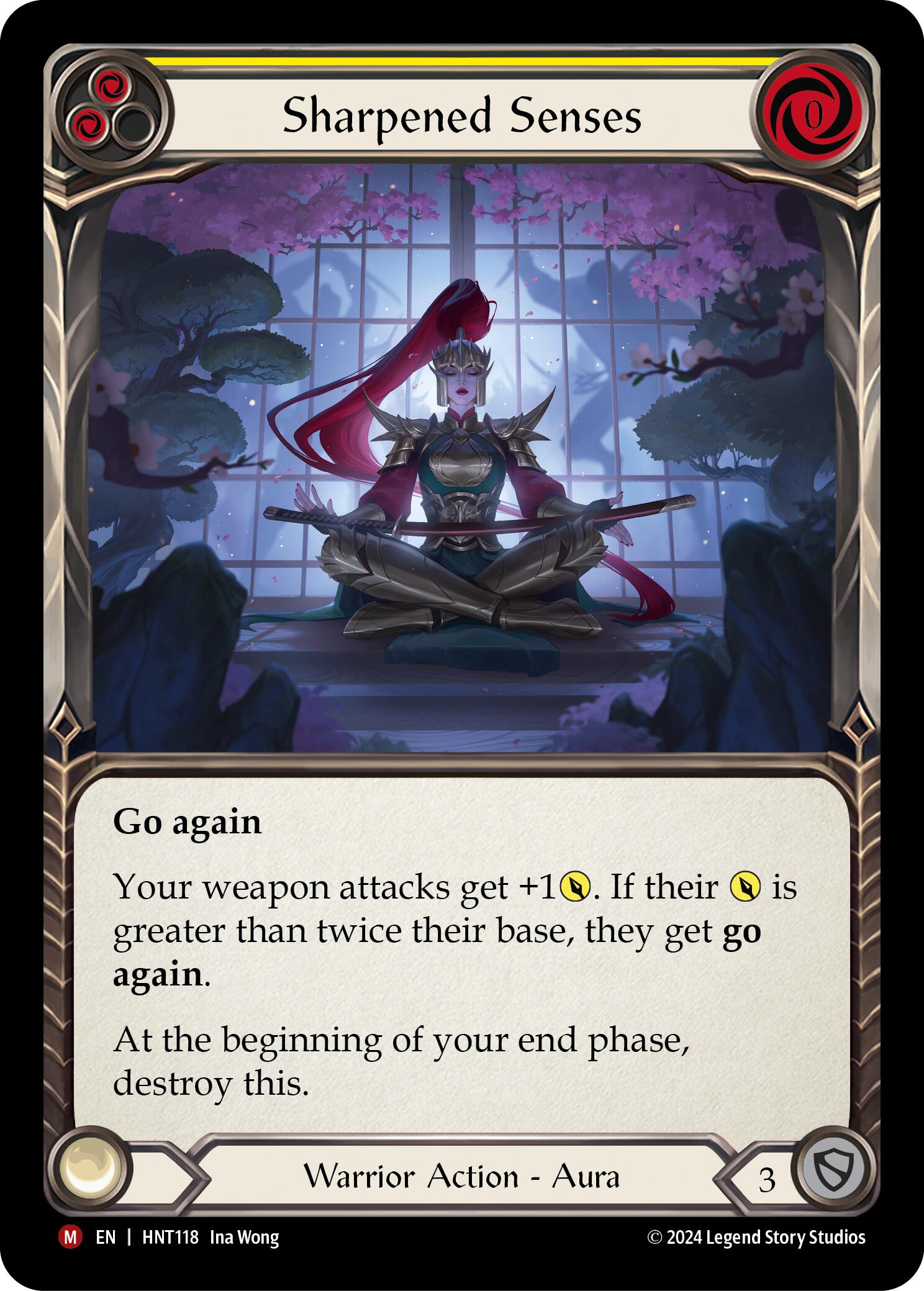 Sharpened Senses [HNT118] (The Hunted)  Rainbow Foil | Card Citadel