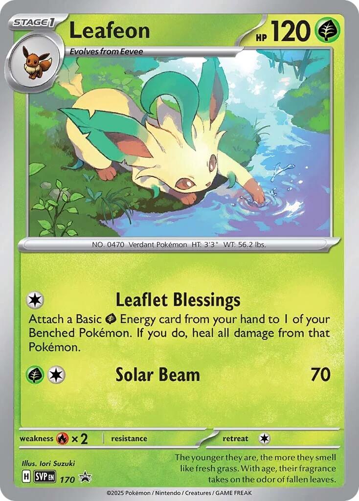Leafeon (SVP170) [Scarlet & Violet: Black Star Promos] | Card Citadel