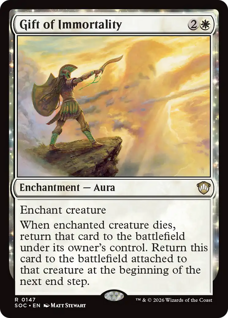 Gift of Immortality [Secrets of Strixhaven Commander] | Card Citadel