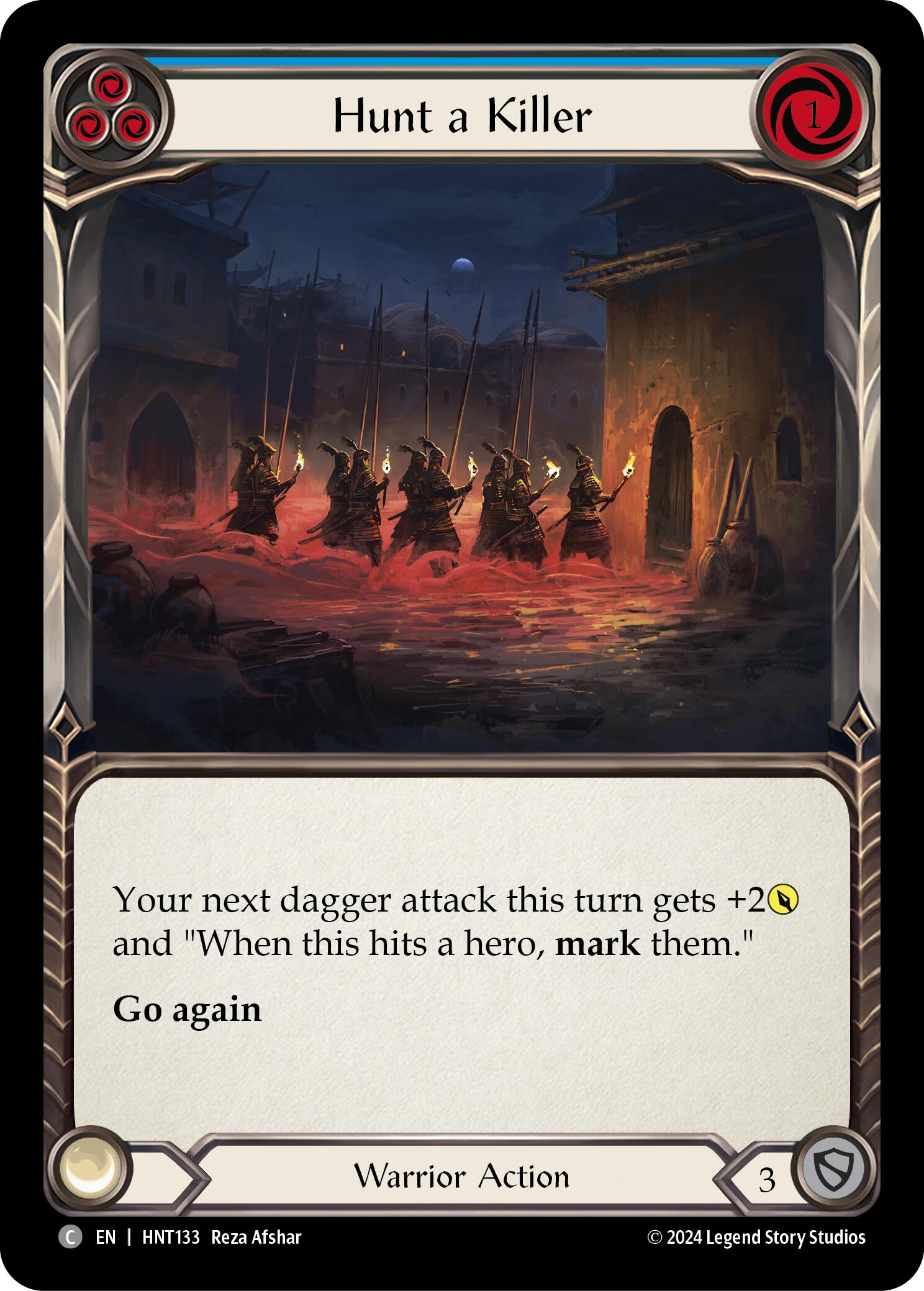Hunt a Killer (Blue) [HNT133] (The Hunted) | Card Citadel