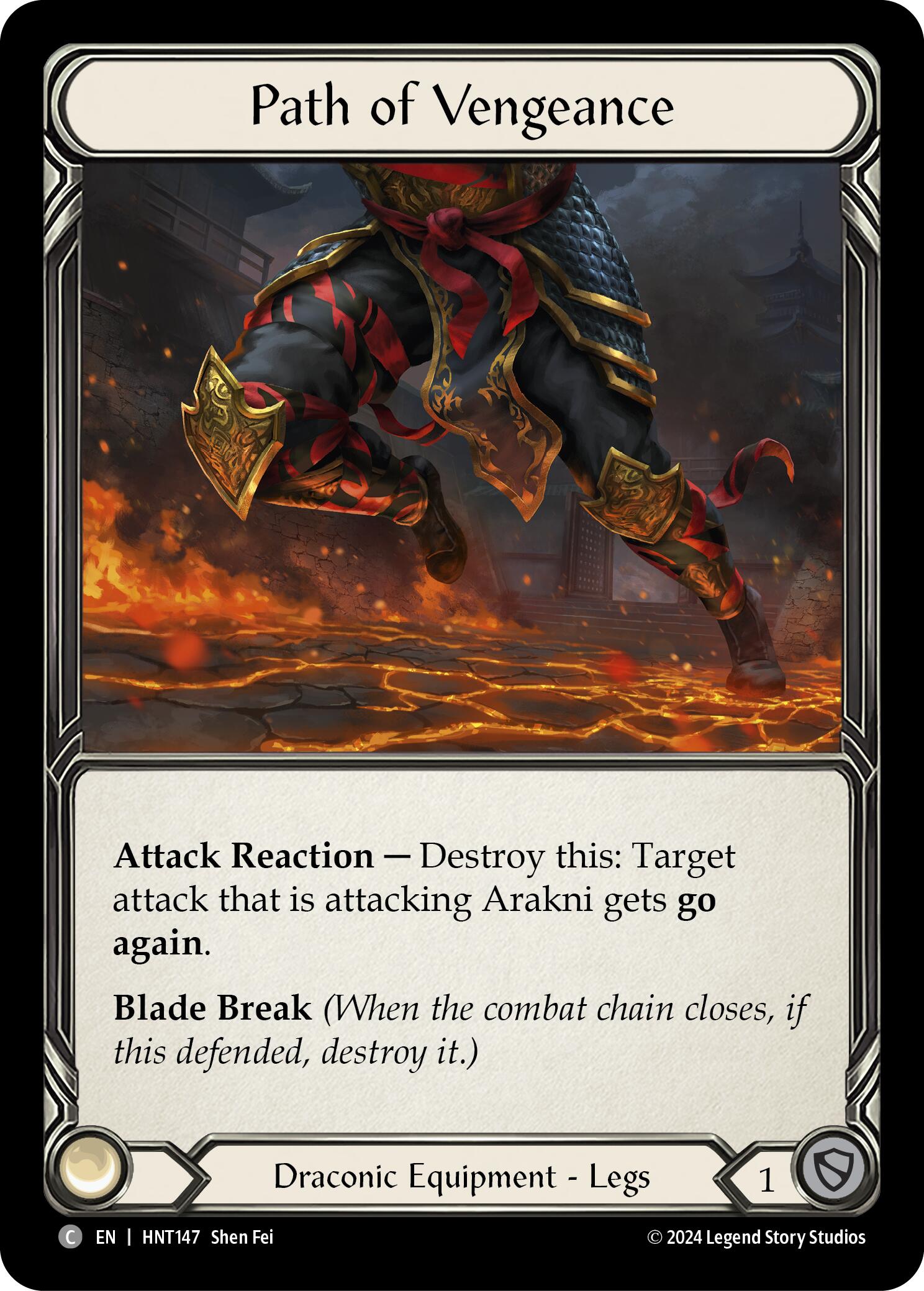 Path of Vengeance [HNT147] (The Hunted) | Card Citadel