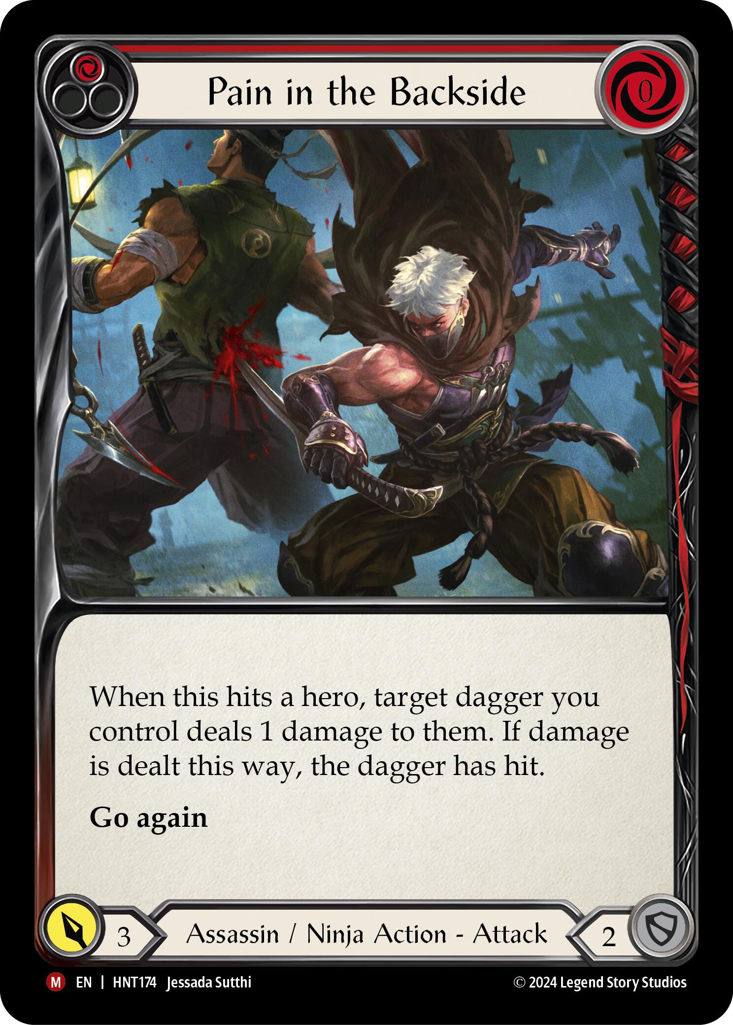Pain in the Backside [HNT174] (The Hunted) | Card Citadel