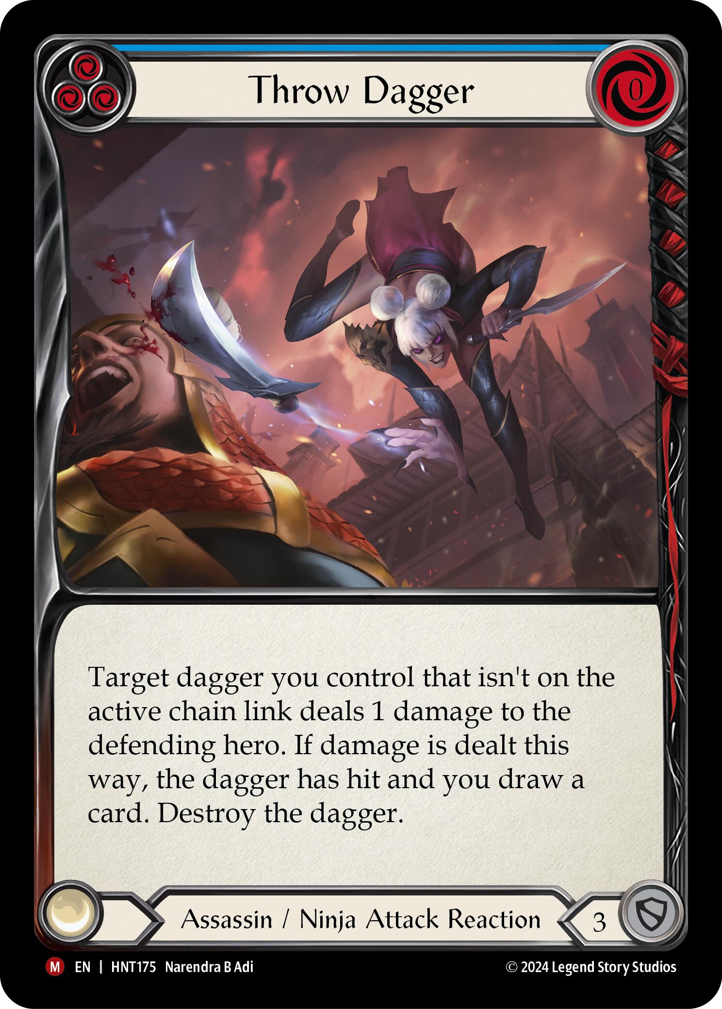 Throw Dagger [HNT175] (The Hunted) | Card Citadel