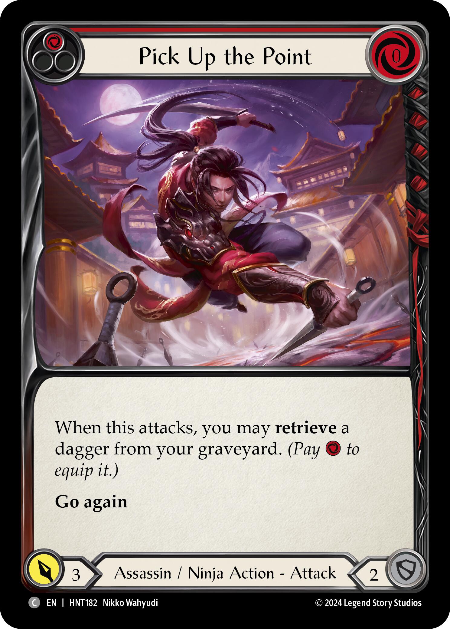Pick Up the Point (Red) [HNT182] (The Hunted) | Card Citadel