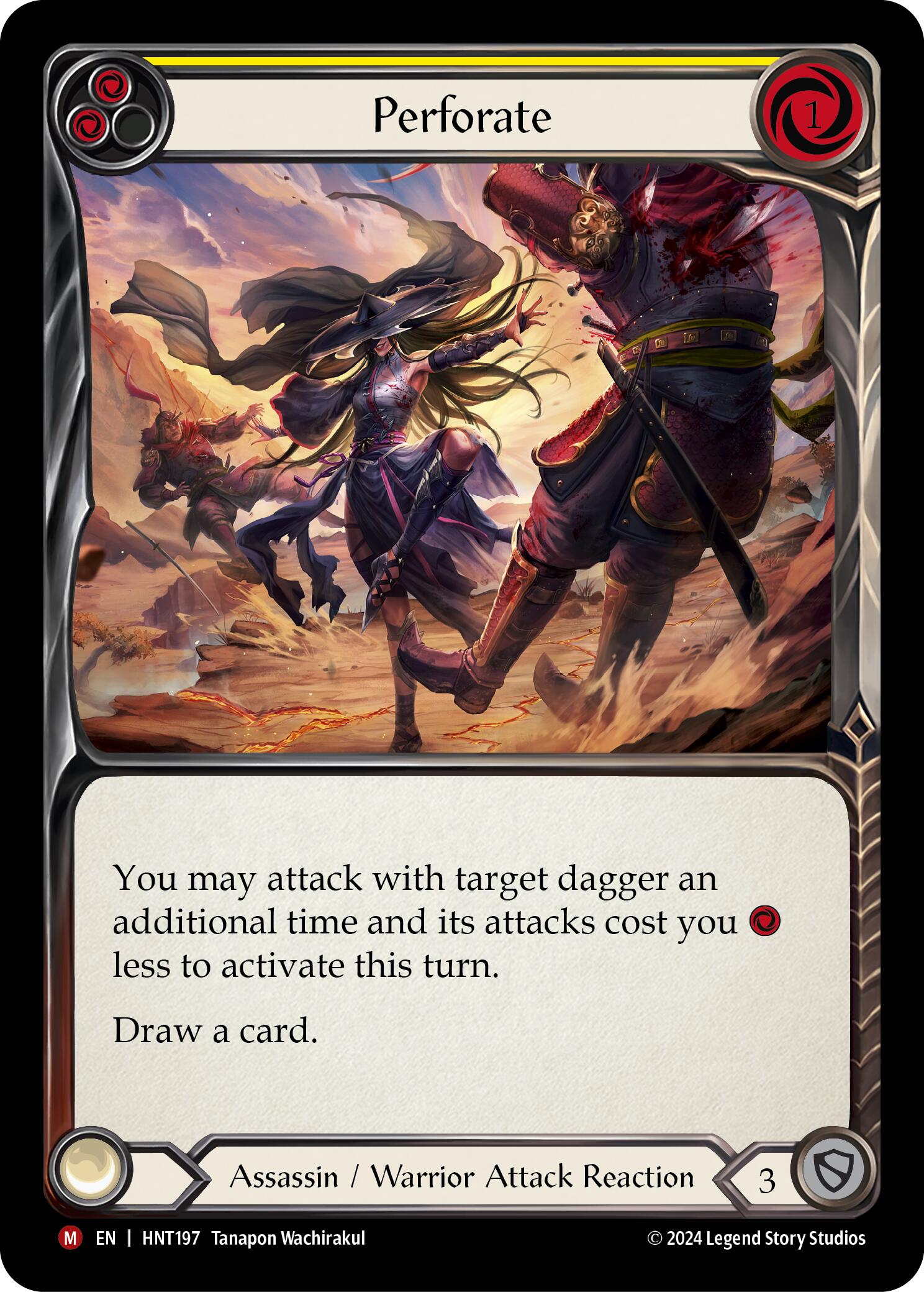 Perforate [HNT197] (The Hunted) | Card Citadel