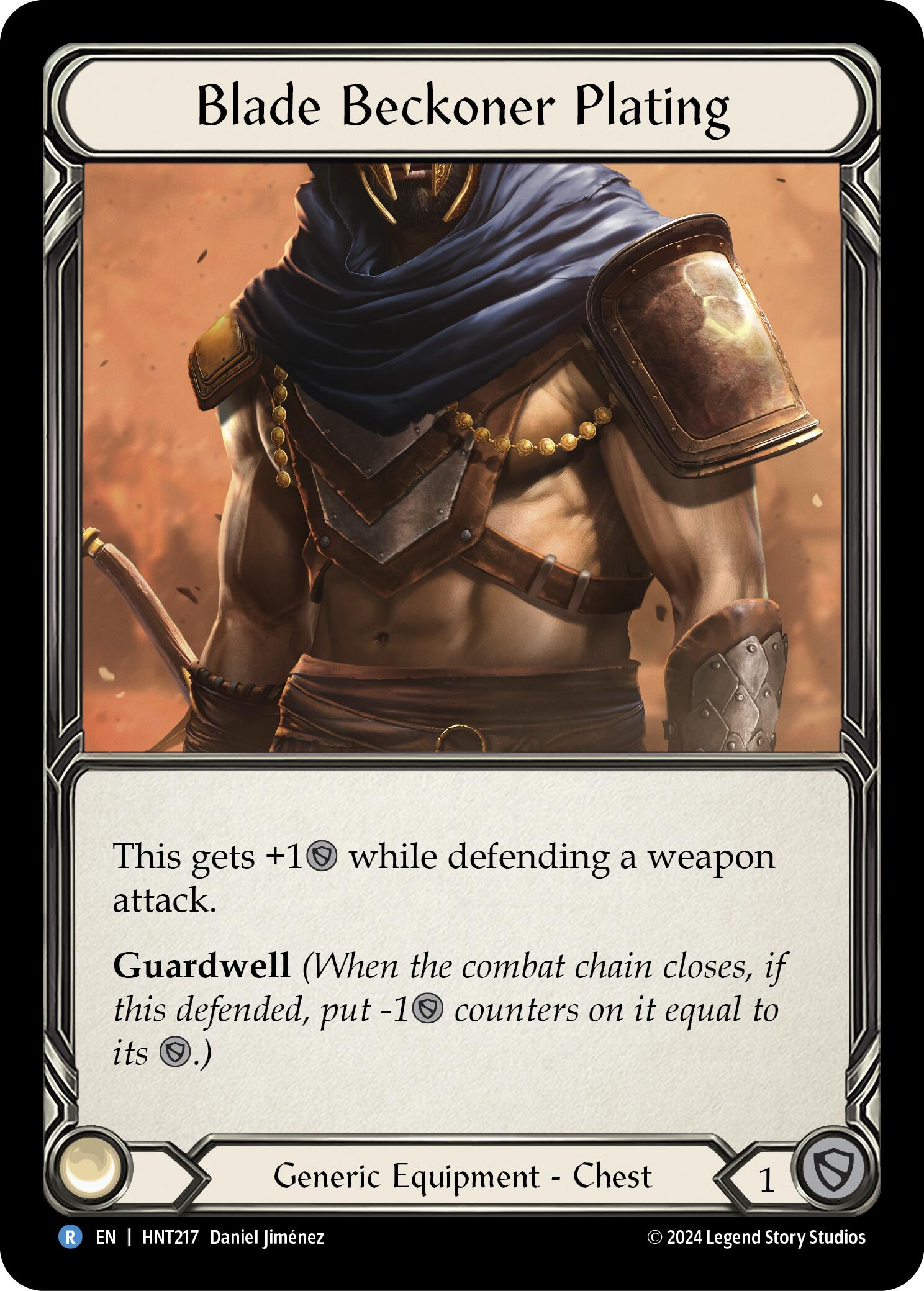 Blade Beckoner Plating [HNT217] (The Hunted) | Card Citadel