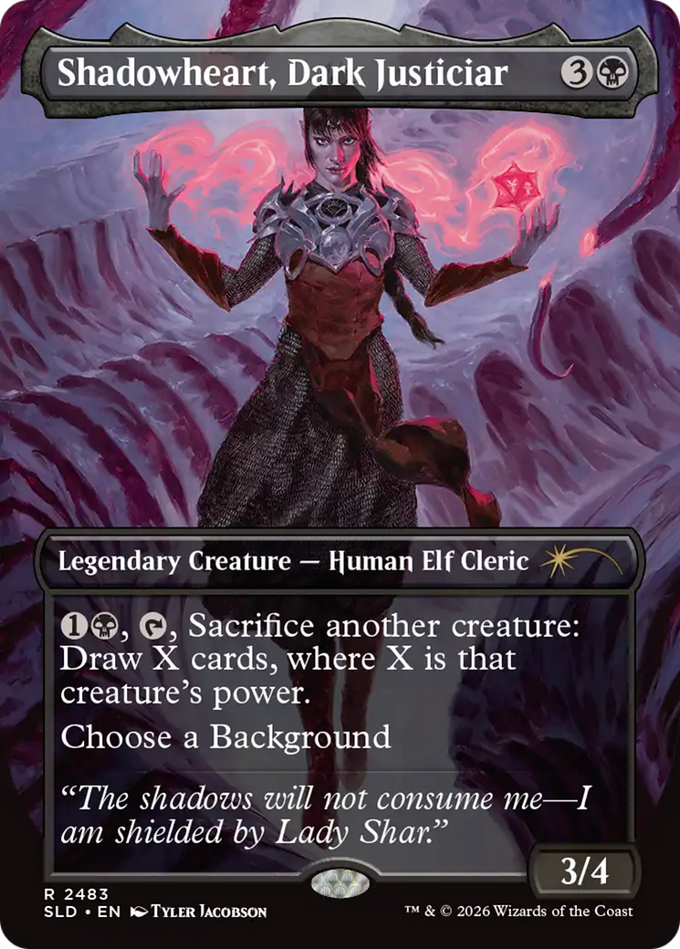 Shadowheart, Dark Justiciar [Secret Lair Drop Series] | Card Citadel