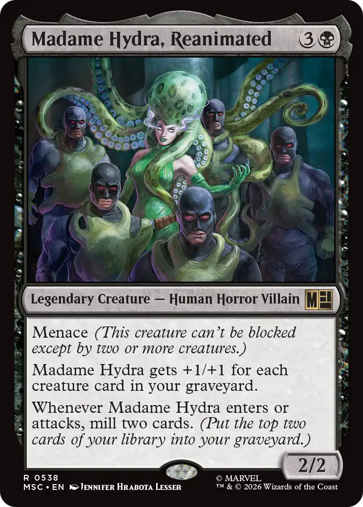 Madame Hydra, Reanimated [Marvel Super Heroes Commander] | Card Citadel