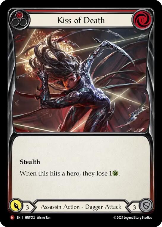 Kiss of Death [HNT012] (The Hunted) | Card Citadel