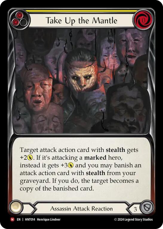 Take Up the Mantle [HNT014] (The Hunted) | Card Citadel