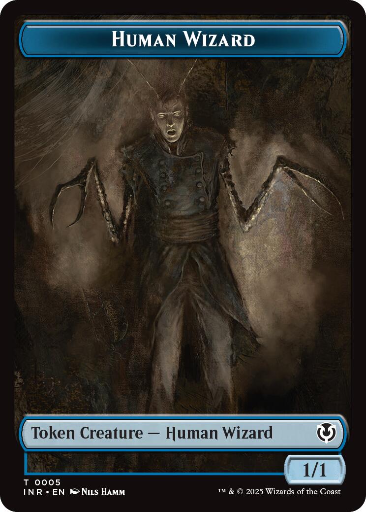 Human Wizard // Emblem - Jace, Unraveler of Secrets Double-Sided Token [Innistrad Remastered Tokens] | Card Citadel