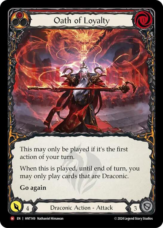 Oath of Loyalty [HNT149] (The Hunted) | Card Citadel