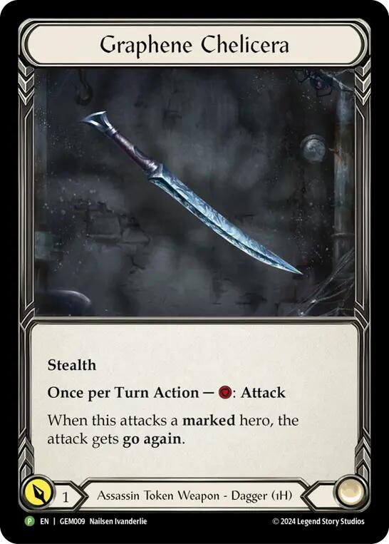 Graphene Chelicera [GEM009] (GEM Pack 1)  Cold Foil | Card Citadel