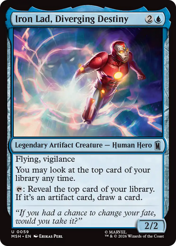 Iron Lad, Diverging Destiny [Marvel Super Heroes] | Card Citadel