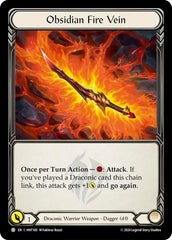 Obsidian Fire Vein // Kunai of Retribution [HNT100//HNT056] (The Hunted) | Card Citadel