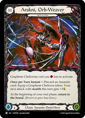 Arakni, Orb-Weaver // Arakni, Redback [HNT005//HNT006] (The Hunted) | Card Citadel