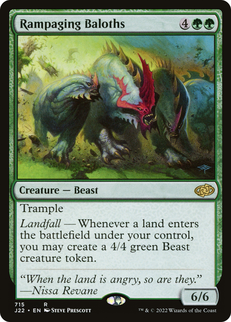 Rampaging Baloths [Jumpstart 2022] | Card Citadel