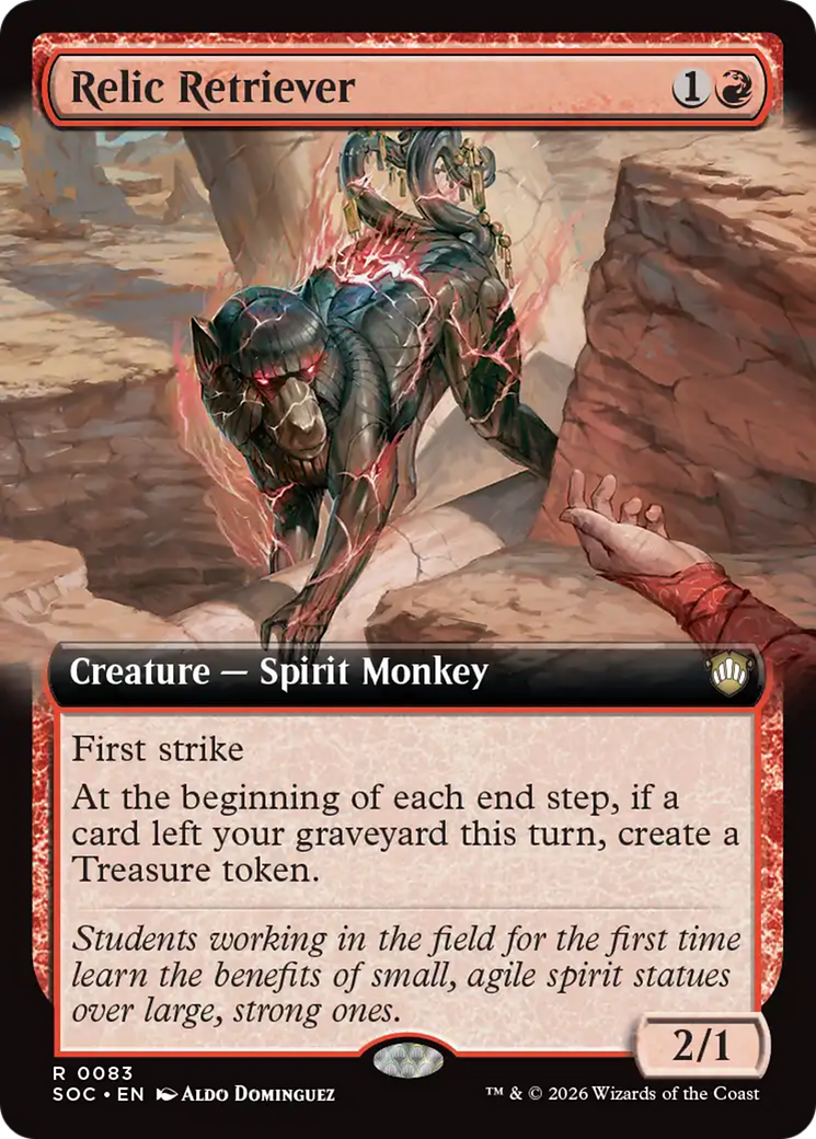 Relic Retriever (Extended Art) [Secrets of Strixhaven Commander] | Card Citadel