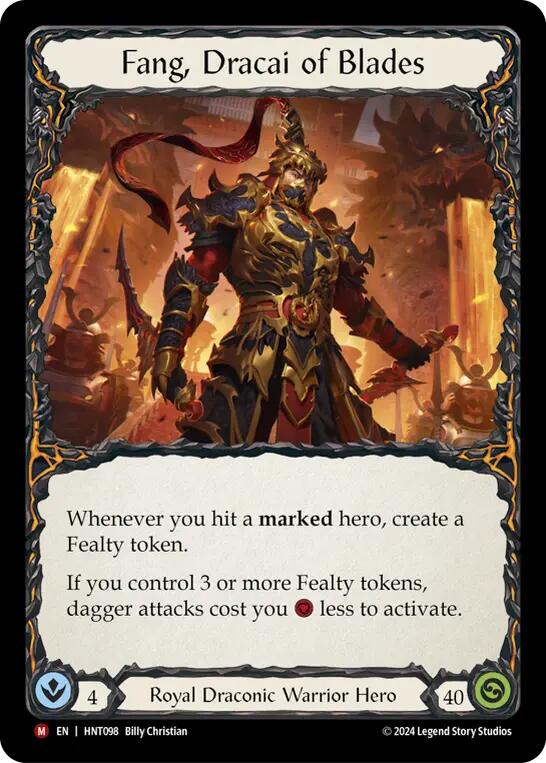 Fang, Dracai of Blades [HNT098] (The Hunted) | Card Citadel