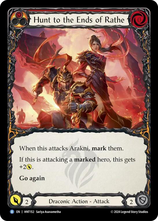 Hunt to the Ends of Rathe [HNT152] (The Hunted)  Rainbow Foil | Card Citadel