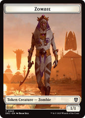 Champion of Wits // Zombie (0003) Double-Sided Token [Aetherdrift Tokens] | Card Citadel