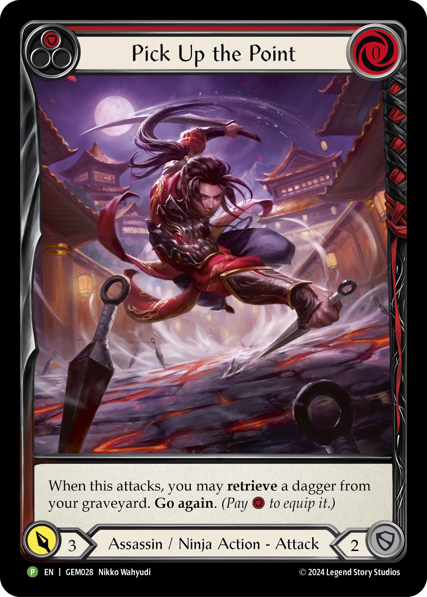 Pick Up the Point (Red) [GEM028] (GEM Pack 1)  Rainbow Foil | Card Citadel