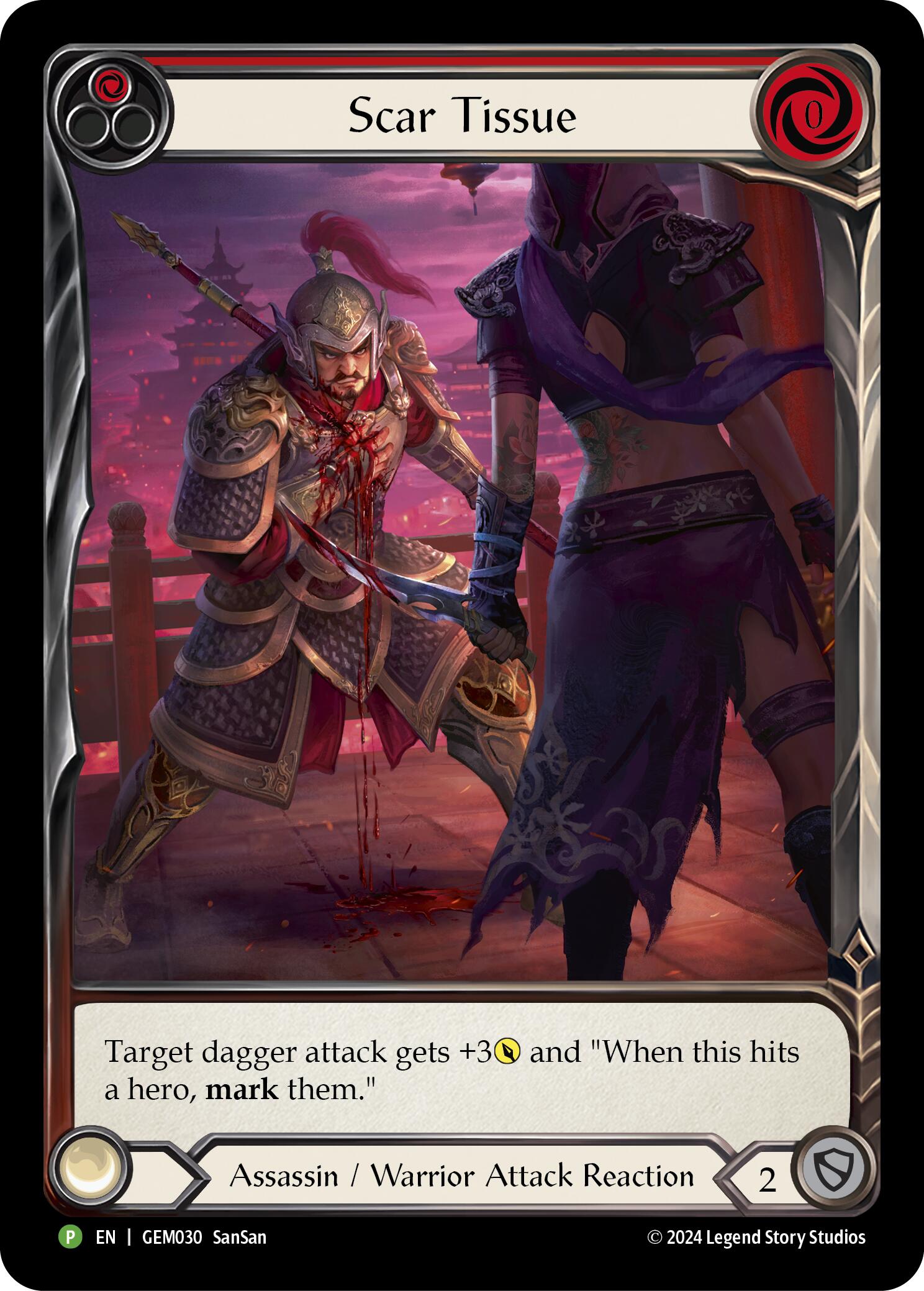 Scar Tissue (Red) [GEM030] (GEM Pack 1)  Rainbow Foil | Card Citadel