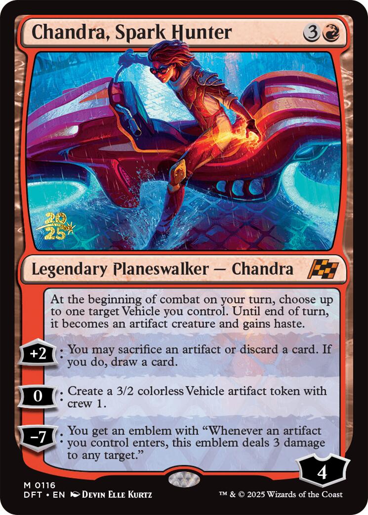 Chandra, Spark Hunter [Aetherdrift Prerelease Promos] | Card Citadel