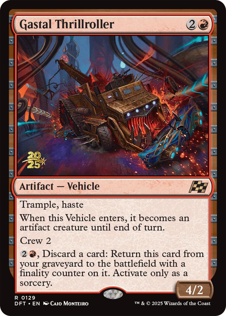 Gastal Thrillroller [Aetherdrift Prerelease Promos] | Card Citadel