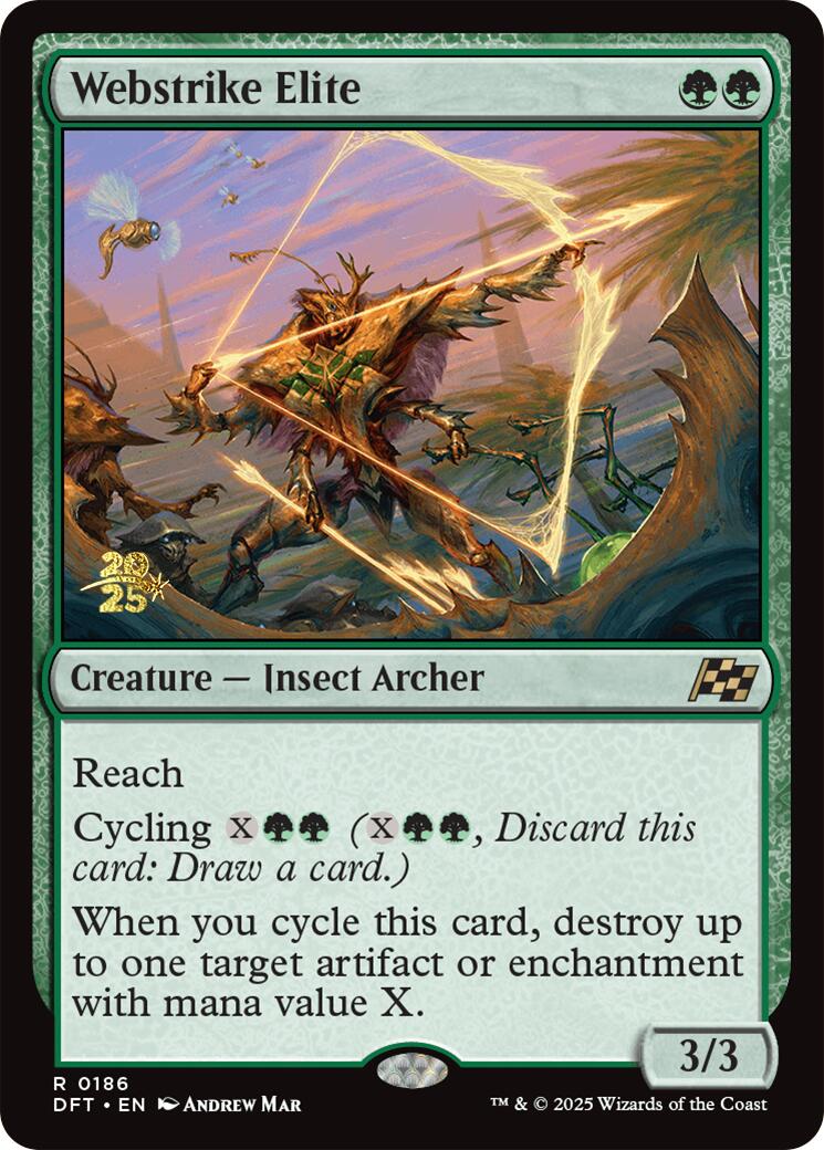 Webstrike Elite [Aetherdrift Prerelease Promos] | Card Citadel