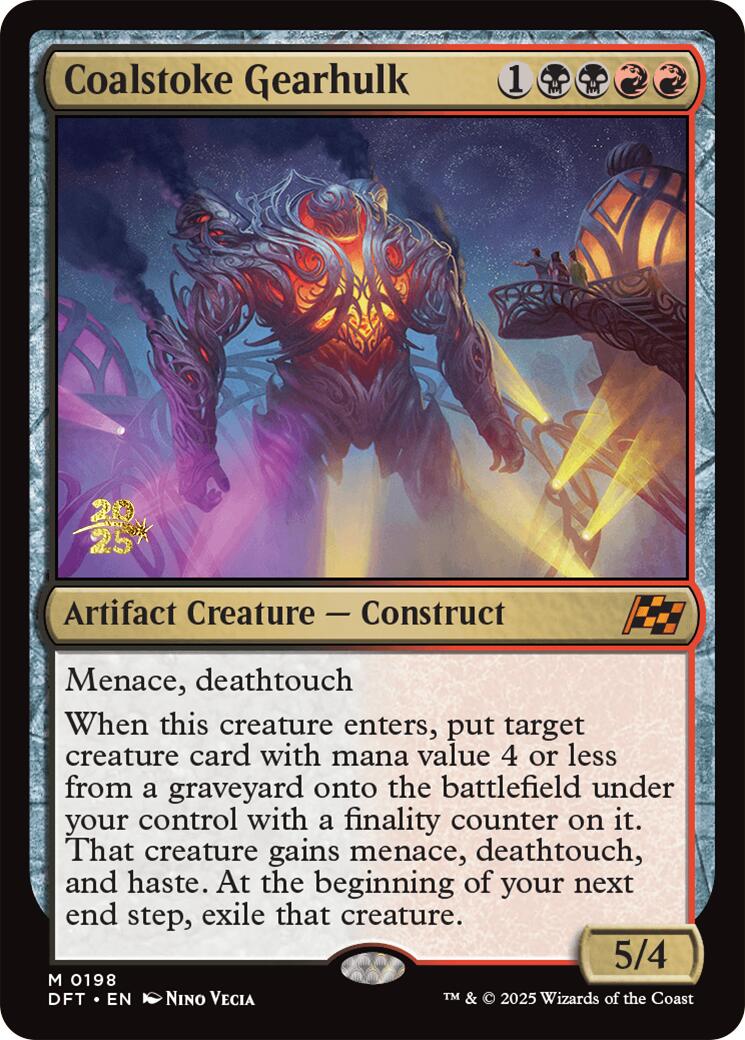 Coalstoke Gearhulk [Aetherdrift Prerelease Promos] | Card Citadel