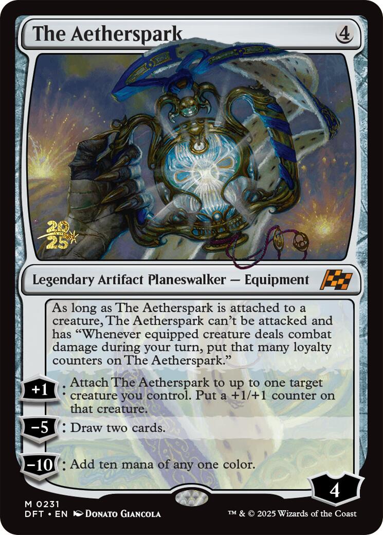 The Aetherspark [Aetherdrift Prerelease Promos] | Card Citadel